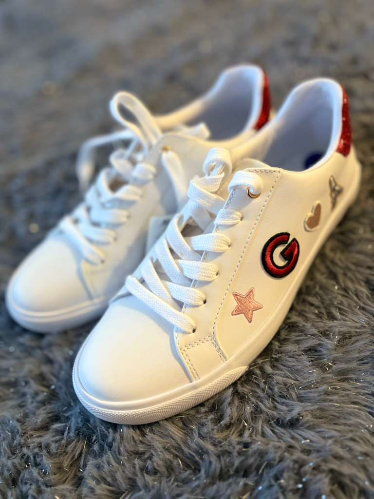 Tenis Guess Blancos #5.5