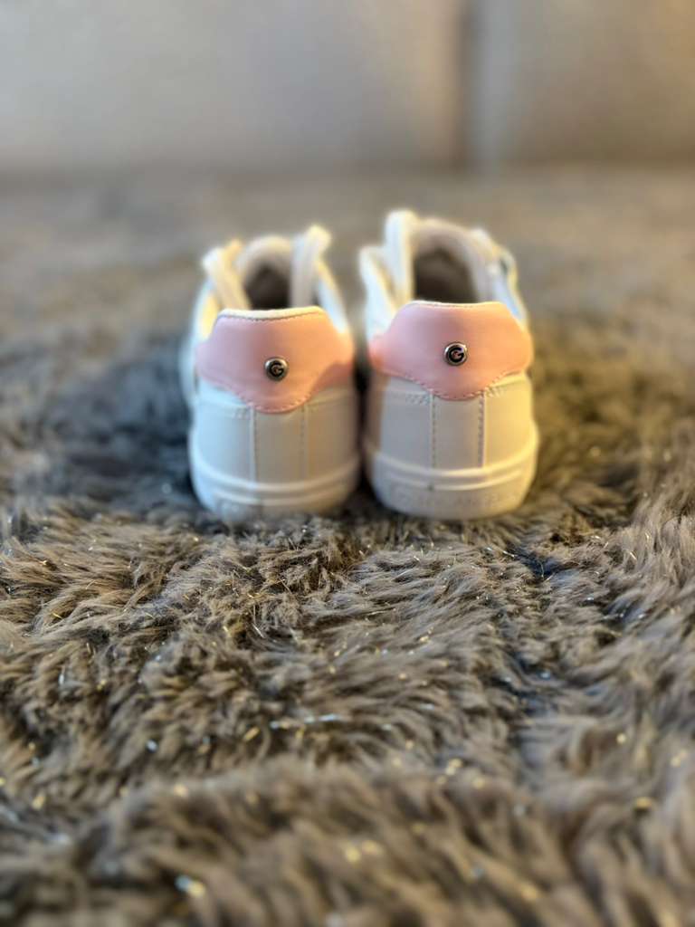 Tenis los Angeles blancos, rosa #4