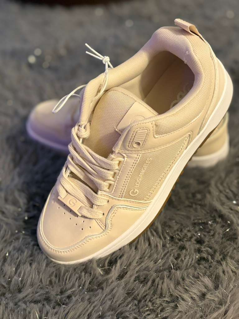 Tenis Beige los Angeles #5