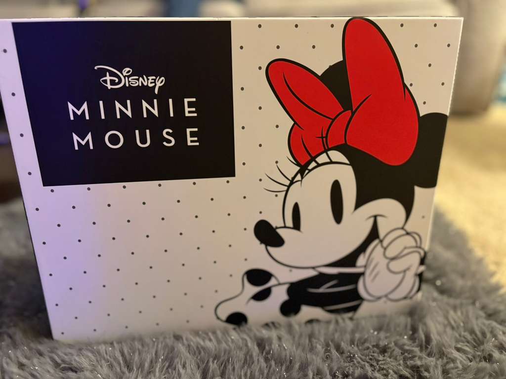 Set de mochila llavero y tarjetero Minnie Mouse