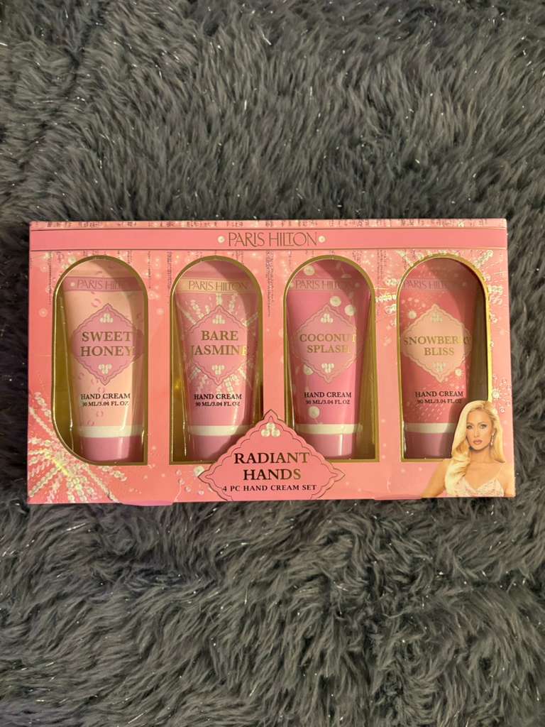 Set de 4 crema para Manos Paris Hilton