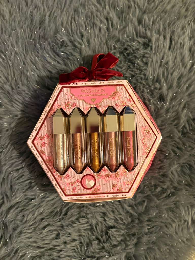 Set de 5 pc Lip Gloss Collection Paris Hilton